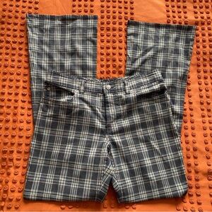 Jou Jou Y2K low rise plaid jeans 11/12